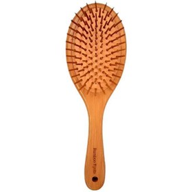 تصویر برس مو مدل بامبو چوبی 