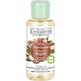 تصویر روغن پوست و مو اولودرم مدل Argan حجم 100 میلی لیتر 