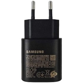 تصویر شارژر سامسونگ A35 کیفیت اورجینال - آداپتور به همراه کابل / Samsung Galaxy A35 Charger - EP TA800 - Original