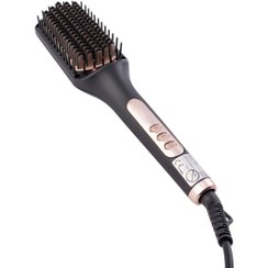 تصویر برس حرارتی دی اس پی مدل 11009 دی اس پی مشکی DSP Straightener Brush 11009