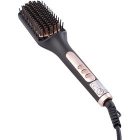 تصویر برس حرارتی دی اس پی مدل 11009 دی اس پی مشکی DSP Straightener Brush 11009