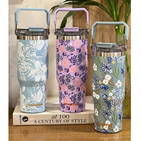 تصویر سیتارا گل گلی - سبزآبی 