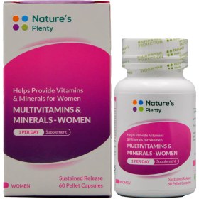 تصویر مولتی ویتامین بانوان بالای 50 سال ا +Multi Vitamins and Minerals – Women 50 +Multi Vitamins and Minerals – Women 50