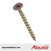 تصویر پیچ چوب 4 سانت چهارسو ضخامت 4.2 میلیمتر 