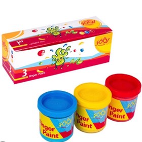 تصویر رنگ انگشتی 3 رنگ لوکی 3 Colours Finger Paint