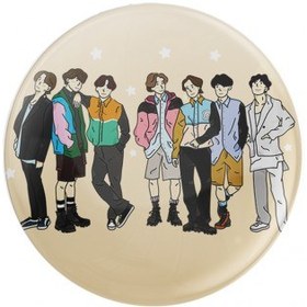 تصویر پیکسل طرح bts kpop کد cfp1664 