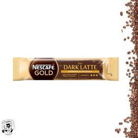 تصویر نسکافه گلد NESCAFE GOLD مدل دارک لته Dark latte پک 12 ساشه ای 