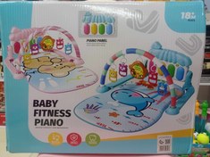 تصویر تشک بچه موزیکال با جغجه 