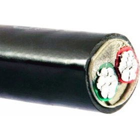 تصویر کابل مفتول آلومینیومی دو رشته 25*2 البرز Ground wire cable (NAYY)