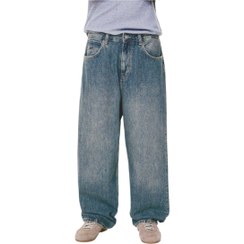 تصویر شلوار جین بگ استایل مردانه pull & bear کد ۲۹۳ 