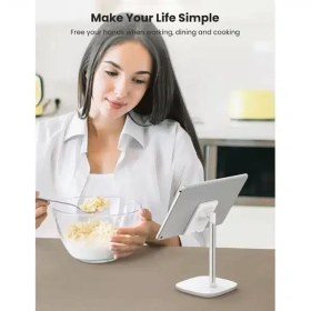 تصویر پایه نگهدارنده گوشی یوگرین مدل LP280-80194 Ugreen Multi-Angle Phone Desktop Stand With Height Adjustable LP280-80194