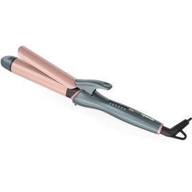 تصویر فر کننده و حالت دهنده مو کویین HT626n کد 2451 Hair curling iron QUEEN HT626n