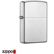 تصویر فندک زیپو مدل Zippo Reg Satin Chrome کد 205 Zippo Reg Satin Chrome 205 Lighter