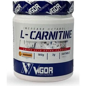 تصویر پودر ال کارنیتین با طعم پرتقال وزن 180 گرم ویگور Vigor L Carnitin Powder 250 g