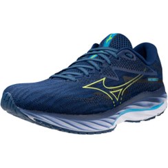 تصویر کتونی میزانو مدل Wave rider 27 رنگ آبی سرمه ای سایز ۴۱ تا ۴۶ - سایز ۴ Mizuno Wave rider 27