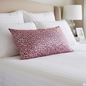 تصویر روبالشی ساتن ابریشم پلنگی 