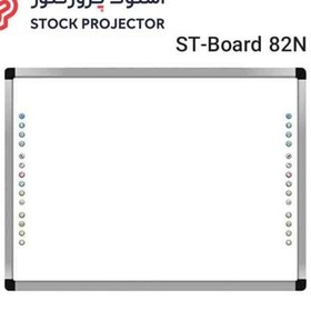 تصویر تخته هوشمند لمسی و روکش نانو ST Board 82N 