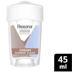 تصویر Rexona CLINICAL PROTECTION SHOER CLEAN 45ML- Rexona CLİNİCAL PROTECTİON SHOWER CLEAN 45ML-