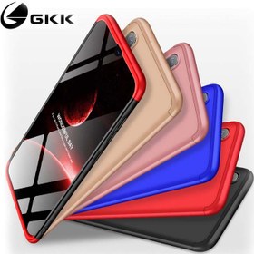 تصویر قاب سه تیکه 360 درجه سامسونگ GKK 3 in 1 Design Full Case | Galaxy A50 