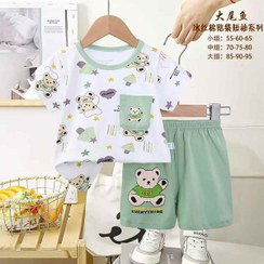 تصویر تیشرت شورت پسرانه کد 21832 