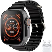 تصویر ساعت هوشمند کیوکی‌ویر مدل KW56 Ultra3 با بدنه آلومینیومی و بند سیلیکونی 