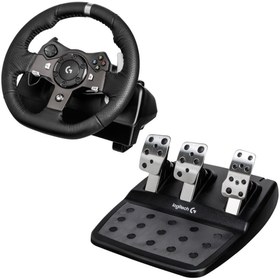 تصویر فرمان بازی لاجیتک مدل G920 Driving Force Logitech G920 Driving Force Racing Wheel