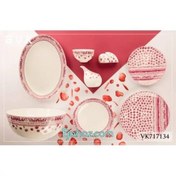 تصویر سرویس 29 پارچه 6 نفره بن چاینا بی وی کی مدل 717134 بی وی کی( BVK ) 