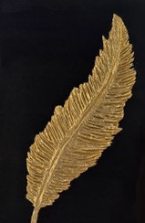 تصویر تابلو مدرن برجسته تکسچر پَر کد ۱۱۰۴ Feather texture painting