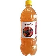 تصویر سرکه سیب ظرف 1لیتری 
