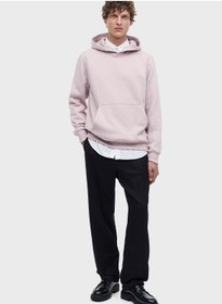 تصویر هودی معمولی فیت برند H&M Regular Fit Hoodie