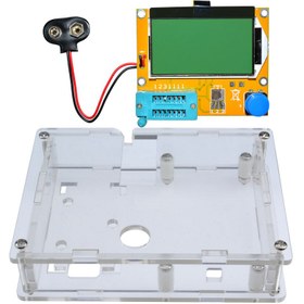 تصویر تستر قطعات الکترونیکی LCR-T4 به همراه کیس LCR-T4 electronic parts tester with case