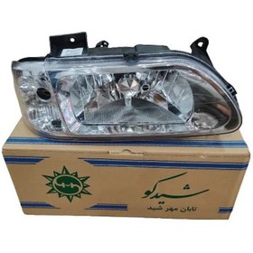 تصویر چراغ جلو شیدکو مدل 131 مناسب برای پراید 131 مجموعه 2 عددی Shidco model 131 headlight, suitable for Pride 131, set of 2 pieces