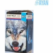 تصویر لامپ دو خار 100 وات گرگی اصل (زرد) 