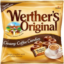 تصویر آبنبات وردرز اورجینال با طعم قهوه 125 گرم Werther`s تافی و آبنبات 125 گرم قهوه