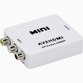 تصویر تبدیل AV به HDMI وی نت V-COAV2HDM 