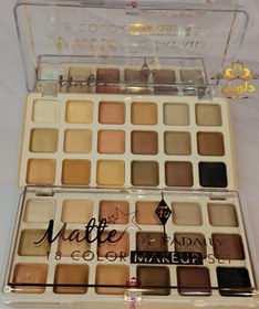 تصویر پالت سایه مات Matte - کد1 