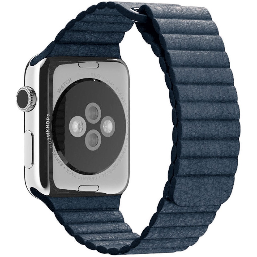 Apple leather loop hot sale midnight blue