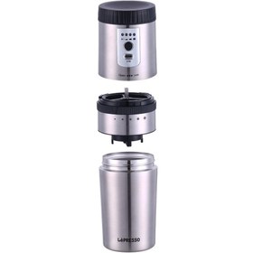 تصویر قهوه ساز پرتابل لیپرسو مدل LPGCMSM قهوه ساز پرتابل لیپرسو LePresso Portable Mug Burr Grinder Coffee Maker LPGCMSM