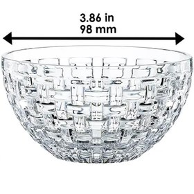 تصویر پیاله ناخمن 4 پارچه مدل Nachtmann Bossa Nova Round Crystal 