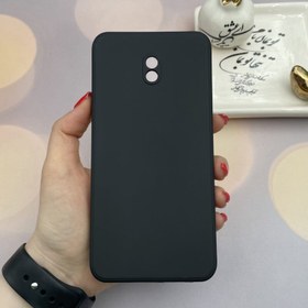 تصویر قاب گوشی Redmi 8A شیائومی سیلیکونی TPU محافظ لنز دار مشکی کد 73962 