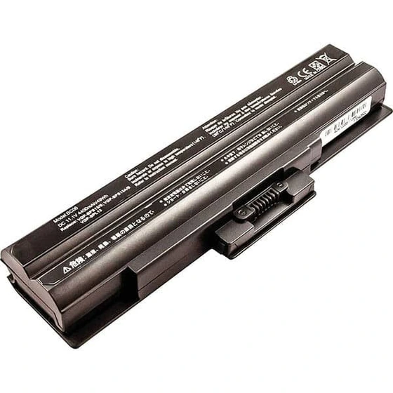خرید و قیمت باتری لپ تاپ سونی 6سلولی SONY BPS13 - 4400mah مشکی | ترب