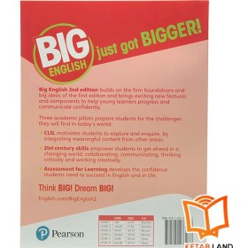 تصویر کتاب بیگ انگلیش 3 ویرایش دوم کتاب Big English 3 2nd Edition