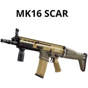 تصویر تفنگ تیر ژله ای شارژی MK16 Dekai 