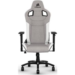 تصویر صندلی گیمینگ کورسیر T3 RUSH (2023) Corsair T3 RUSH Grey/Charcoal Gaming Chair