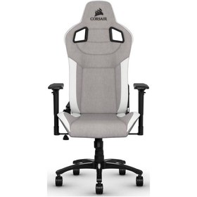 تصویر صندلی گیمینگ کورسیر T3 RUSH (2023) Corsair T3 RUSH Grey/Charcoal Gaming Chair