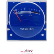 تصویر میتر عقربه ای آنالوگ VU METER 