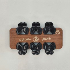 تصویر کلیپس روسری – ۶ عددی – طرح ۲۲ 