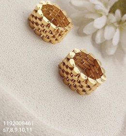 تصویر انگشتر استیل سایز 8-15195 