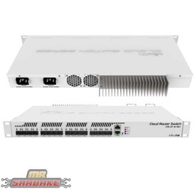 تصویر کلود روتر سوئیچ میکروتیک مدل CRS317-1G-16S+RM ا Mikrotik CRS317-1G-16S+RM Cloud Router Switch Mikrotik CRS317-1G-16S+RM Cloud Router Switch