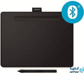 تصویر قلم نوری اینتوس بلوتوث اسمال وکام مدل CTL-4100W Wacom Intuos Small BT CTL-4100W